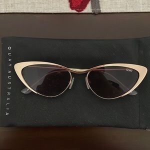 Quay cateye sunglasses - LIKE NEW!